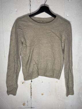 NAADAM Essential 100% Cashmere Crewneck Sweater in Oatmeal Small